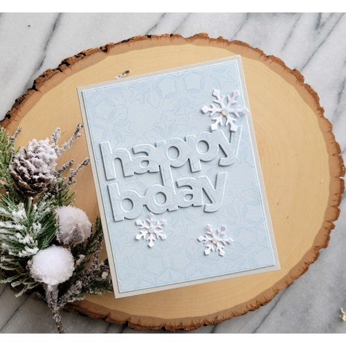 Simon Says Stamp! CZ Design Wafer Dies HAPPY B DAY czd154 | color-code:ALT6