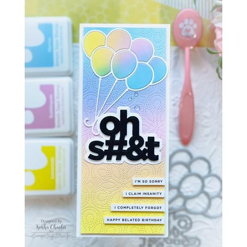 Simon Says Stamp! CZ Design Wafer Dies OH EXPLETIVE czd156