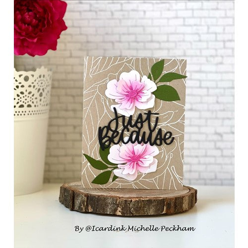 Simon Says Stamp! Simon Says Stamp ETCHED MAGNOLIA BLOSSOM Wafer Dies s740