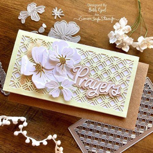 Simon Says Stamp! Simon Says Stamp ETCHED MAGNOLIA BLOSSOM Wafer Dies s740