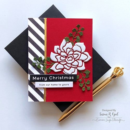 Simon Says Stamp! Simon Says Stamp FINE TEXTURED LEAF Wafer Dies s737