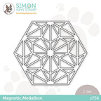 Simon Says Stamp! Simon Says Stamp MAGNETIC MEDALLION Wafer Dies s756