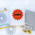 Simon Says Stamp! Simon Says Stamp TRIANGLE BURST MEDALLION Wafer Dies s757 | color-code:ALT0