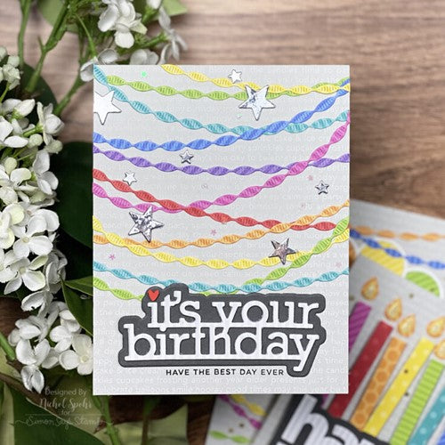 Simon Says Stamp! Simon Says Stamp STREAMER RIBBONS Wafer Dies s730 | color-code:ALT00