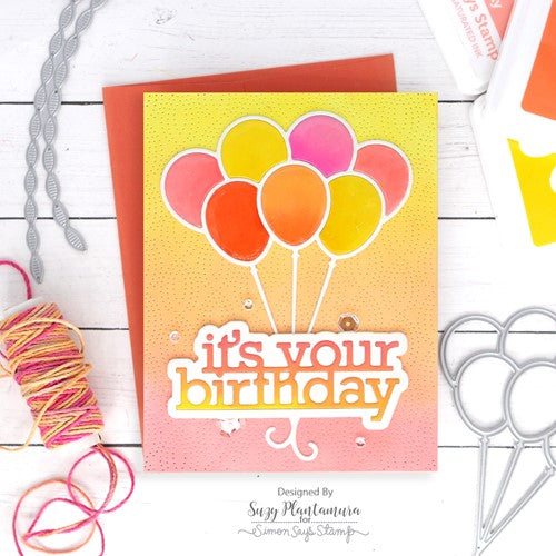 Simon Says Stamp! Simon Says Stamp BUNCH OF BALLOONS Wafer Dies s729 | color-code:ALT1