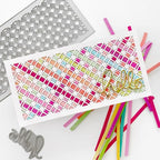 Simon Says Stamp! Simon Says Stamp MINI SLIMLINE LATTICE Wafer Dies sssd112440 | color-code:ALT0