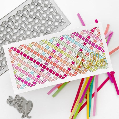 Simon Says Stamp! Simon Says Stamp MINI SLIMLINE LATTICE Wafer Dies sssd112440 | color-code:ALT0