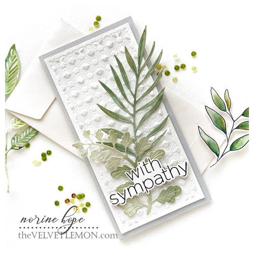 Simon Says Stamp! Simon Says Stamp MINI SLIMLINE LATTICE Wafer Dies sssd112440 | color-code:ALT7