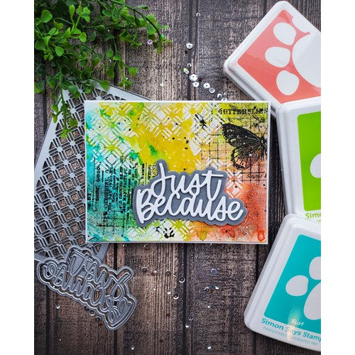 Simon Says Stamp! Simon Says Stamp MINI SLIMLINE LATTICE Wafer Dies sssd112440