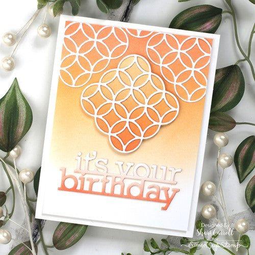 Simon Says Stamp! Simon Says Stamp IT'S YOUR BIRTHDAY Wafer Dies sssd112496