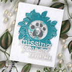 Simon Says Stamp! Simon Says Stamp PAWSITIVELY LOVED Wafer Dies sssd112508