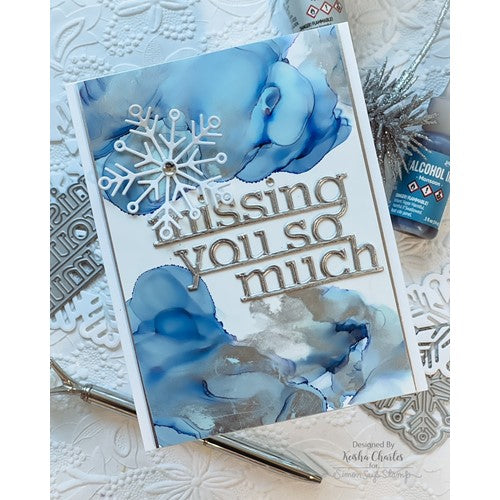 Simon Says Stamp! Simon Says Stamp SNOWFLAKE TRIO Wafer Dies sssd112548
