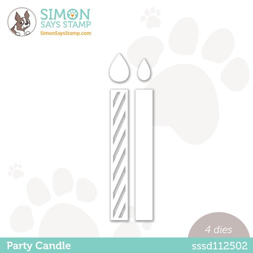 Simon Says Stamp! Simon Says Stamp PARTY CANDLE Wafer Dies sssd112502