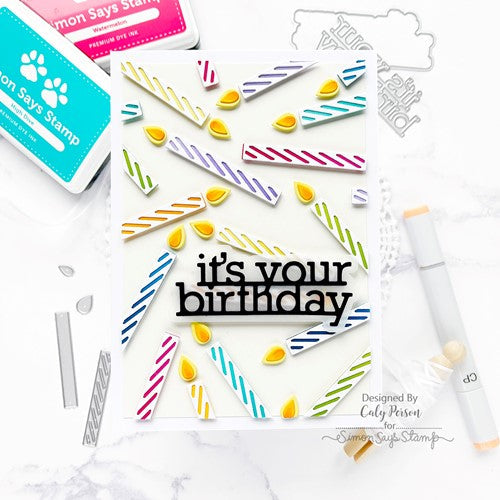 Simon Says Stamp! Simon Says Stamp PARTY CANDLE Wafer Dies sssd112502 | color-code:ALT0