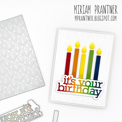 Simon Says Stamp! Simon Says Stamp PARTY CANDLE Wafer Dies sssd112502 | color-code:ALT1