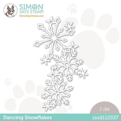 Simon Says Stamp! Simon Says Stamp DANCING SNOWFLAKES Wafer Dies sssd112537