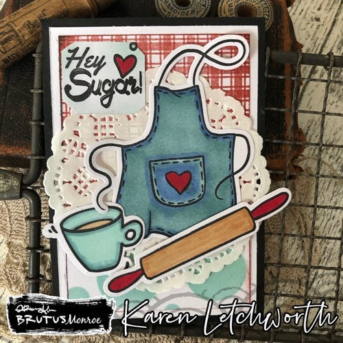 Simon Says Stamp! Brutus Monroe SUGAR AND SPICE Clear Stamps bru8169*