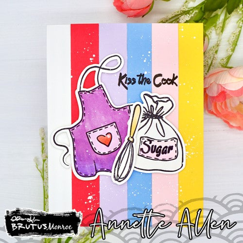 Simon Says Stamp! Brutus Monroe SUGAR AND SPICE Clear Stamps bru8169*