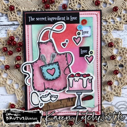 Simon Says Stamp! Brutus Monroe SUGAR AND SPICE Clear Stamps bru8169*
