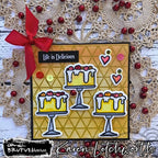 Simon Says Stamp! Brutus Monroe SUGAR AND SPICE Clear Stamps bru8169*