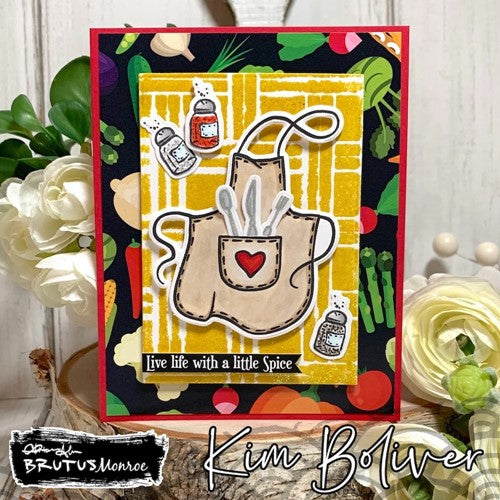 Simon Says Stamp! Brutus Monroe SUGAR AND SPICE Clear Stamps bru8169*