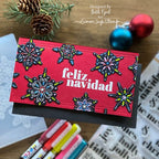 Simon Says Stamp! Simon Says Stamp Emboss and Cut Folder FILIGREE SNOWFLAKE sf241