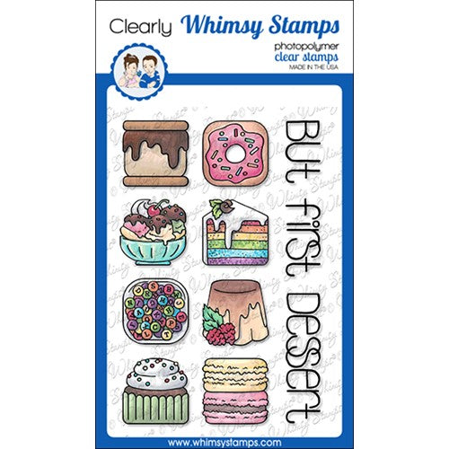 Simon Says Stamp! Whimsy Stamps SWEET TILES DESERT Clear Stamps BS1037