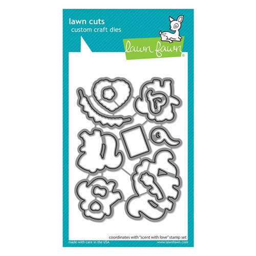 Simon Says Stamp! Lawn Fawn SCENT WITH LOVE Die Cuts lf2727