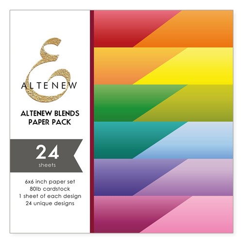 Simon Says Stamp! Altenew BLENDS 6x6 Paper Pad ALT6787