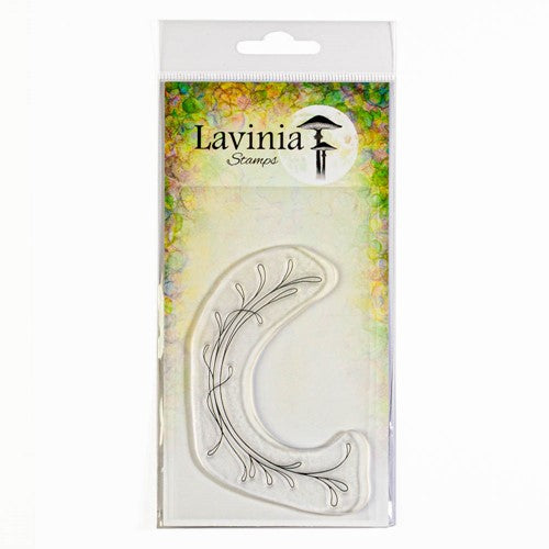 Simon Says Stamp! Lavinia Stamps FLOURISH LEFT Clear Stamp LAV700