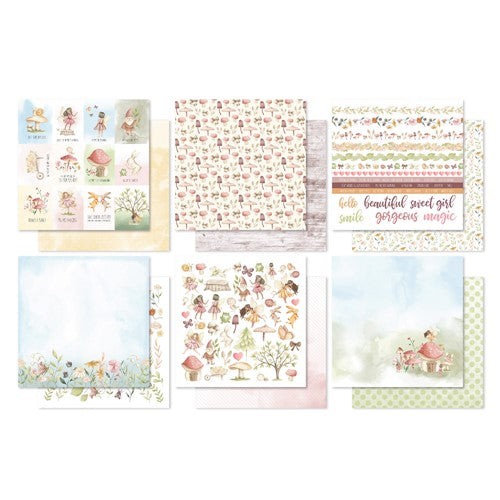 Simon Says Stamp! Paper Rose FAIRY GARDEN 6x6 Paper Pack 24613