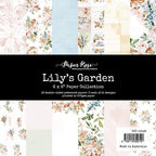 Simon Says Stamp! Paper Rose LILY'S GARDEN 6x6 Paper Pack 24538*