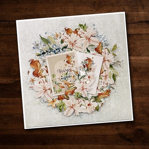 Simon Says Stamp! Paper Rose LILY'S GARDEN 6x6 Paper Pack 24538*