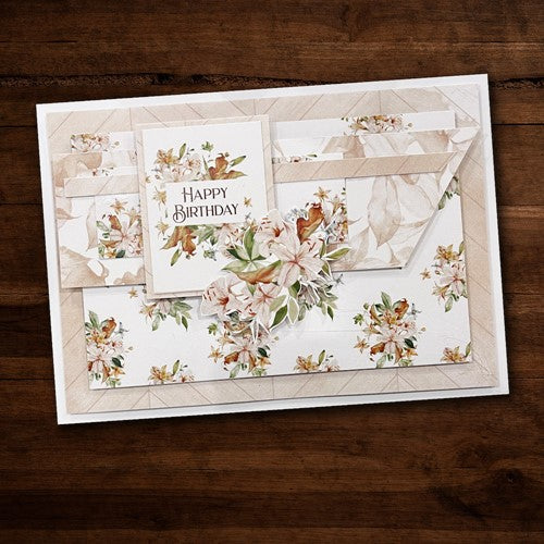 Simon Says Stamp! Paper Rose LILY'S GARDEN 6x6 Paper Pack 24538*