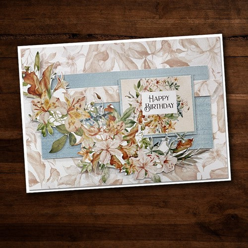 Simon Says Stamp! Paper Rose LILY'S GARDEN 6x6 Paper Pack 24538*