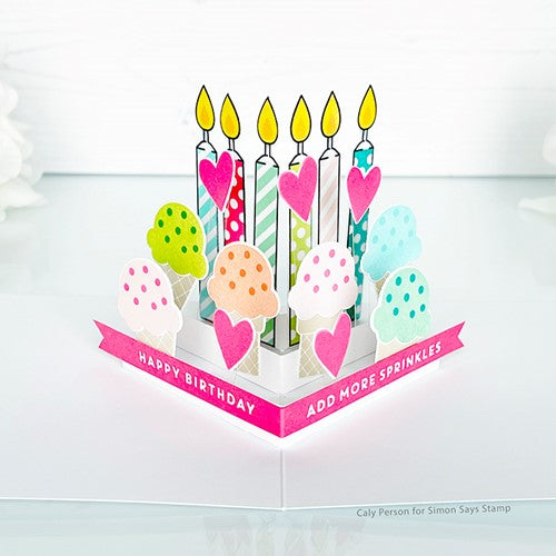 Simon Says Stamp! Concord & 9th MAKE A WISH Clear Stamps 11260 | color-code:ALT2