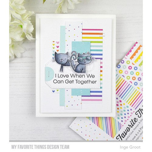 Simon Says Stamp! My Favorite Things RAINBOW LOVE 6x6 Inch Paper Pad ep86 | color-code:ALT2
