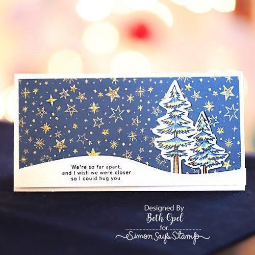 Simon Says Stamp! Simon Says Clear Stamps WARMEST WISHES sss202387c