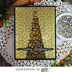 Simon Says Stamp! Picket Fence Studios LOTS OF BLOSSOMS Stencil sc286