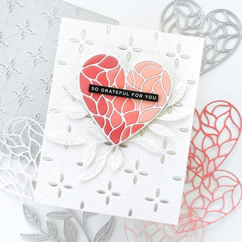 Simon Says Stamp! Simon Says Stamp STYLIZED HEART Wafer Dies sssd112501c