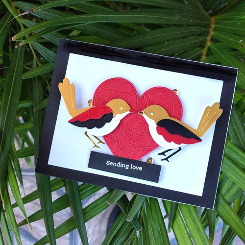 Simon Says Stamp! Simon Says Stamp STYLIZED HEART Wafer Dies sssd112501c