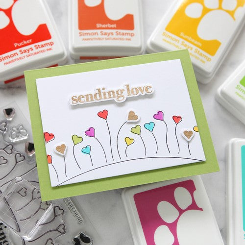 Simon Says Stamp! CZ Design Wafer Dies LOVE GARDEN GREETINGS czd159c To The Moon | color-code:ALT0