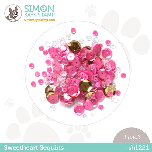 Simon Says Stamp! Simon Says Stamp Sequins SWEETHEART sh1221