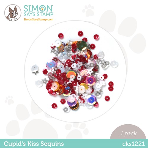 Simon Says Stamp! Simon Says Stamp Sequins CUPID'S KISS cks1221