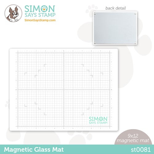 Simon Says Stamp MAGNETIC GLASS MAT st0081