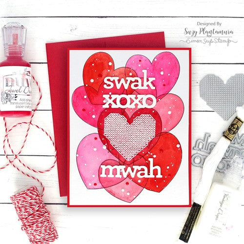 Simon Says Stamp! CZ Design Wafer Dies TRIO OF LOVE czd158 To The Moon | color-code:ALT3