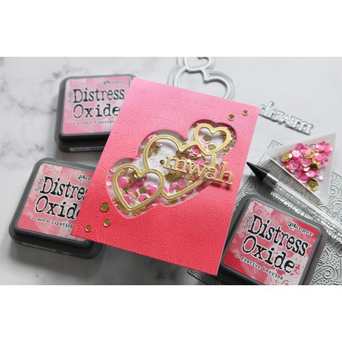 Simon Says Stamp! CZ Design Wafer Dies CHUNKY HEART TRIO czd157 To The Moon | color-code:ALT2