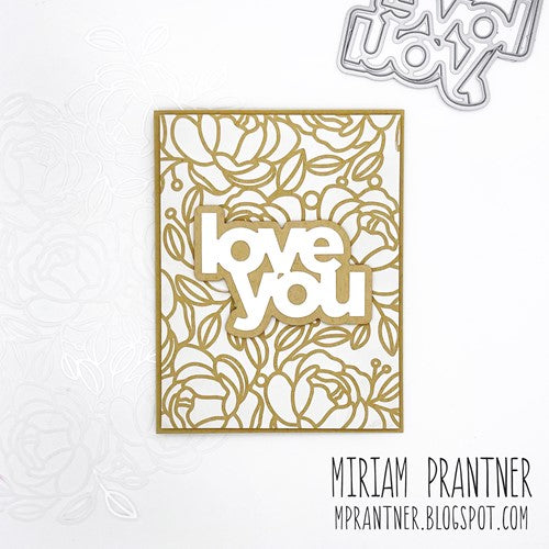 Simon Says Stamp! CZ Design Wafer Dies LOVE YOU czd155 To The Moon | color-code:ALT91