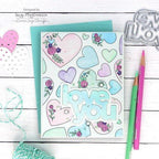 Simon Says Stamp! CZ Design Wafer Dies LOVE YOU czd155 To The Moon | color-code:ALT93