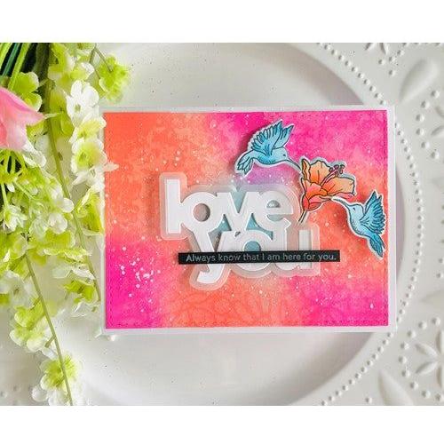 Simon Says Stamp! CZ Design Wafer Dies LOVE YOU czd155 To The Moon